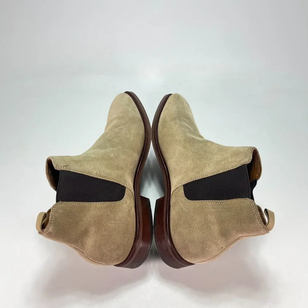 ALDO Gweracien Light Brown Slip-On Dress Shoes Chelsea Boots Men's Size 12